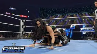 WWE 2K25 SMACKDOWN - NIA JAX VS STEPHANIE VAQUER