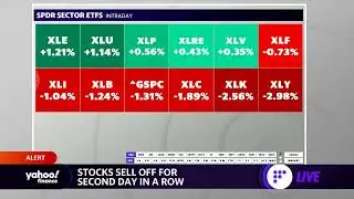 Market check: Nasdaq sells off, 10-year Treasury yield climbs, bitcoin falls below $45,000