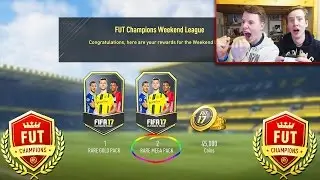 FUT CHAMPIONS GOLD 2 WEEKEND LEAGUE REWARDS PACK OPENING! FIFA 17 ULTIMATE TEAM