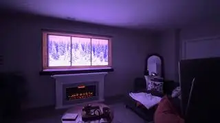 HDR Window Experience with projector 