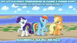 [MLP FiM x Mario Kart] SNES Koopa Beach (Rainbow Dash Remix)