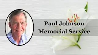 Paul Johnson Memorial Service