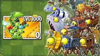Every PEASHOOTER & Other Plants VS All Zombots - Pvz 2 Zombots Battlez
