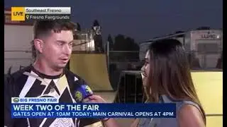 Off Axis Stunt Show Live On ABC News - Big Fresno Fair