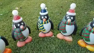 Christmas Blow Mold unboxing