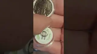 SIGNED DANS DOLLARS 50P COINS #shorts