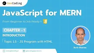 1.5 &ndash; Adding Two Numbers in JavaScript | Using Console & External JS File | JavaScript &ndash; New Series