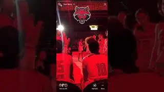 A-State WBB Instagram story example