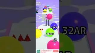 BALL RUN 2048 - INFINITY MODE GET 64_N [ 64AEN ] - PART 1: 2 TO 2048EC