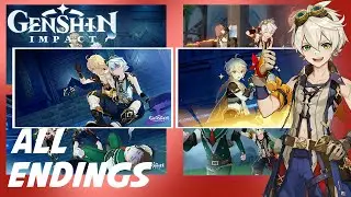 Bennett Story Quest All Endings (Japanese Dub) | Genshin Impact Hangout