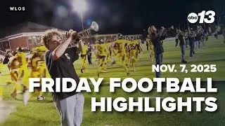 Friday Football Frenzy: Nov. 7, 2025, scores and highlights