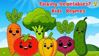 Talking Vegetables for Kids 🥦 | Funny Hindi Rhyme | Sabziyon Ki Masti | Vegetable Song for Kids