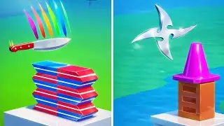 Slice It All vs Don't Slice TheCats - Very Satisfying and Relaxing ASMR Slicing Game