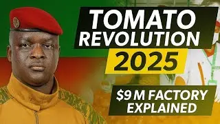 Burkina Faso&rsquo;s Tomato Boom: How Ibrahim Traor&eacute;&rsquo;s New $9 M Factory Is Changing Agriculture
