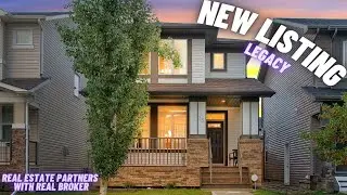 Beautiful Home with  9-foot Ceilings steps away from the Legacy Pond Located in Legacy, Calgary AB!