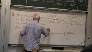 The normal distribution | Probability and Statistics | NJ Wildberger
