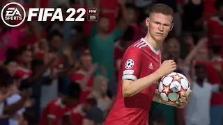 FIFA 22 Manchester United vs Atletico Madrid - UEFA Champions League - Gameplay PC FULL HD