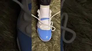 Jordan 11 Low Laces Tutorial #shorts