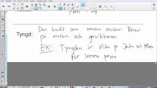 Fysik 1 - E-genomgång - Kapitel 2 (Ergo) - Sammanfattning