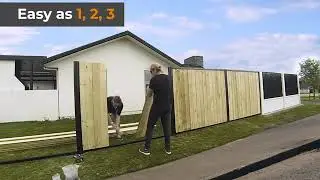 EasyWall Vertical fencing