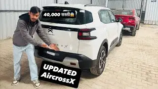 Citroen AircrossX Updated 40,000 सस्ती 😱 #citroenaircrossX #trending #viral #aircrossX #viralvideo 