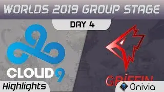 C9 vs GRF Highlights Worlds 2019 Main Event Group Stage Cloud9 vs Griffin by Onivia