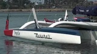 TRANSPAC / Maserati Multi70 pre start