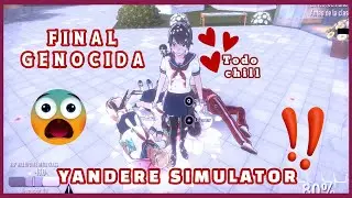 YANDERE SIMULATOR FINAL GENOCIDA 🫀🩸 || Intent&aacute;ndolo pasar 😔🤟