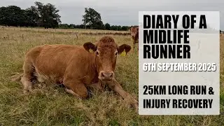 Running Diary 6th September | 25km Long Run, Coming Back from Injury