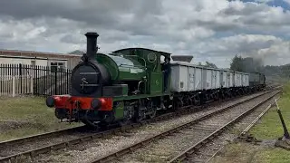 Blaenavon Railway ‘Pit to Port’ Coal Train Gala May 2025 Steam Loco action - 1219 1208 & 1873