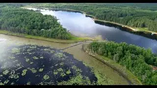 Calming flight with my Yuneec Typhoon H Pro in Northern Wisconsin