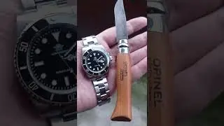 Poor Man's EDC! #opinel #edc #addiesdive #diver #taschenmesser #pocketknifes #toolwatch #budgetwatch