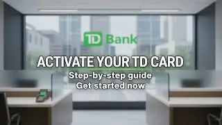How to activate your TD Bank card? - Step by Step