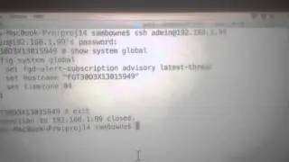 Fortigate SSH Backdoor