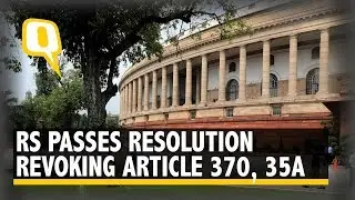 Govt Effectively Revokes Article 370, Congress Calls it 
