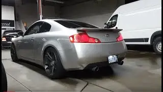 G35 Coupe Exoticspeed Exhaust - Ripping IT!!