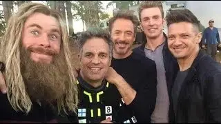 Avengers Endgame behind the scenes | gamora | nebula | Valkyrie