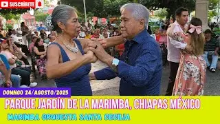 Danzón al son de la Marimba, 24/Agosto/2025, Parque Jardín de la Marimba Tuxtla Gutiérrez Chiapas
