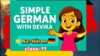Goethe-Zertifikat A2 Hören class -11 | Model Test with Audio & Solutions 2026