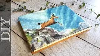 📕 Fabriquer sa couverture de carnet de croquis !