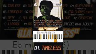 Illa J &ldquo;Timeless&rdquo; Chords 🔥🎹🔥 #musicianparadise