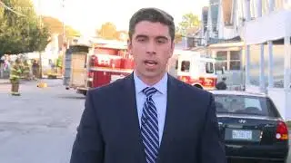NOW: 5 buildings damaged in massive Sanford fire