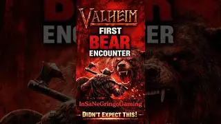 Valheim &ndash; First Bear Encounter (Didn&rsquo;t Expect This!) #ValheimShorts #BearEncounter #GamingShorts