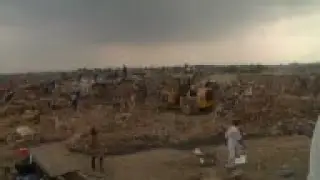 Protest as bulldozers clear houses