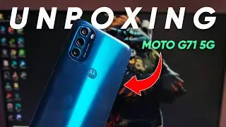 Moto G71 5G Unboxing & First Impression | Neptune Green 6GB/128GB | [Hindi]