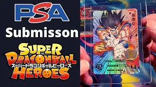 Submitting EVEN MORE Super Dragon Ball Heroes Cards for PSA Grading
