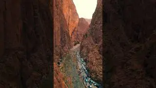 Todra Gorge, Morocco 🇲🇦 | A Natural Masterpiece #worldaerial #travel #morocco