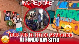 TOUR POR EL SET DE GRABACIÓN DE AL FONDO HAY SITIO