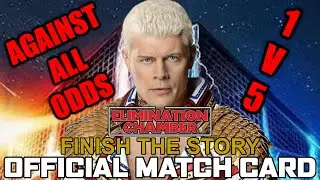 TEW 2020 - WWE | WWE Elimination Chamber 2023 Official Match Card