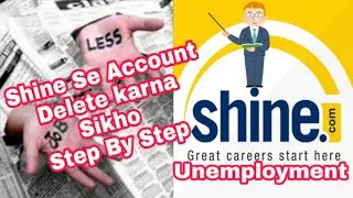 Shine Se Account Deactivate Kaise Karte hai || Knowledge Is Need ||